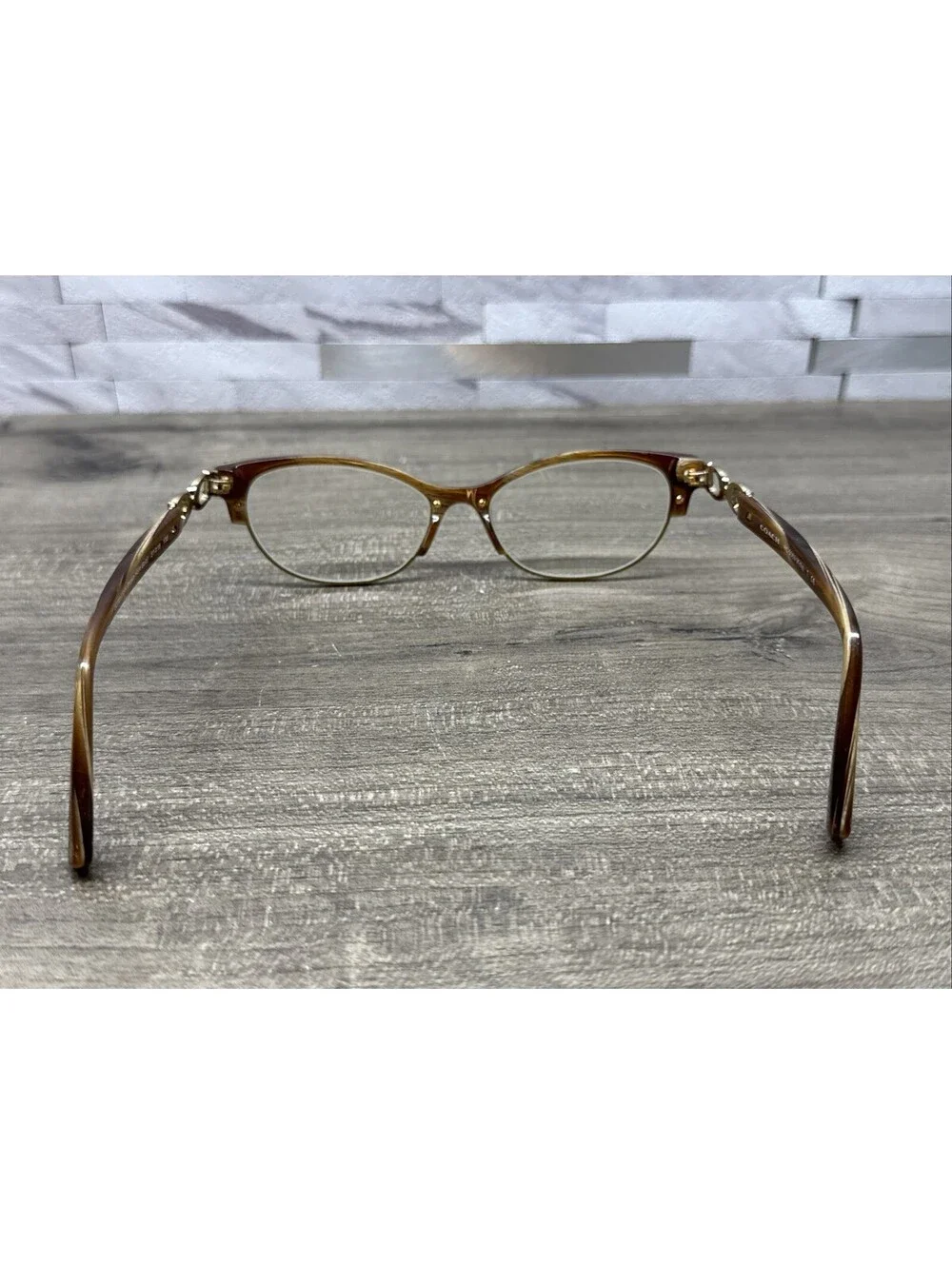 COACH Eyeglasses HC 5063 Kitty 5272 Cat Eye Brown 51[]16-135 Women's Frames